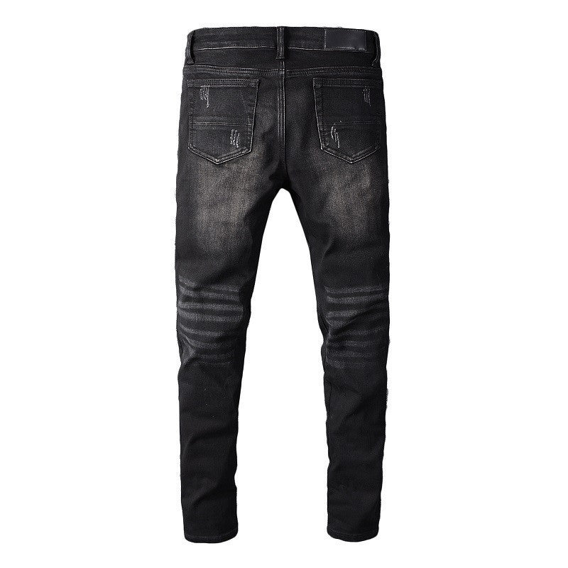 RIPPED V1 DENIM | BLACK