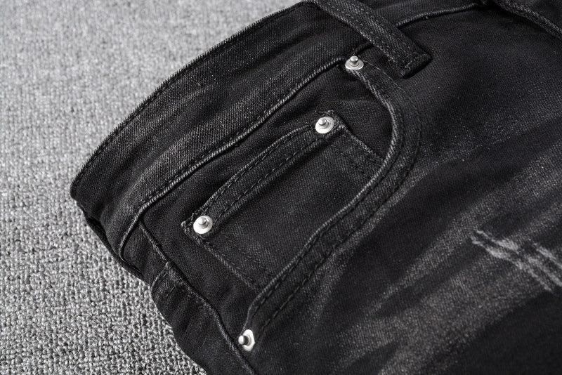 RIPPED V1 DENIM | BLACK